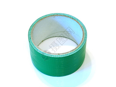 绿色隔绝磁带圆形录音电工胶带绝缘强力电气图片