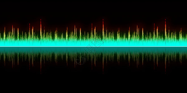 声音波频率蓝色技术运动记录体积插图酒吧药品脉冲图片
