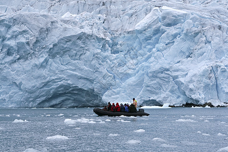 冰川前线旅游游客冰山生肖冻结图片