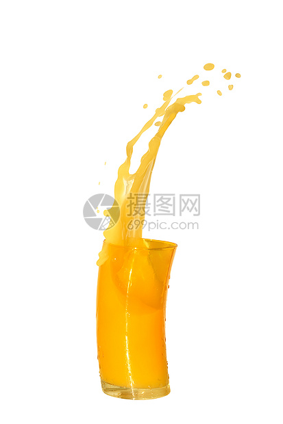 橙汁喷洒健康饮食黄色饮料元素节食概念性饮食生活方式设计橙子图片