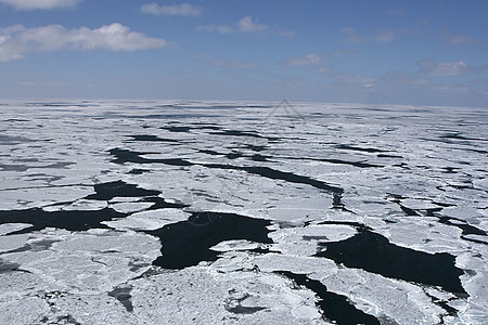 加拿大北极浮冰航班空气天线直升机冻结冷冻图片