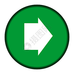 绿方向按钮白色插图指针交通运输积分背景图片