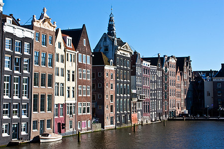 阿姆斯特丹视图旅行房屋山墙游客旅游建筑学房子城市图片