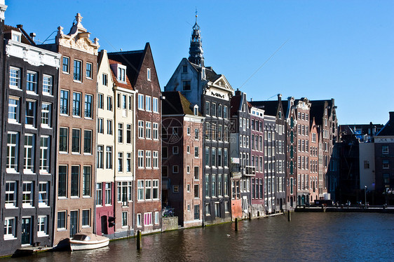 阿姆斯特丹视图旅行房屋山墙游客旅游建筑学房子城市图片