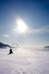 山区冬季风景旅行全景海洋滑雪场景地形环境蓝色旅游冰川图片