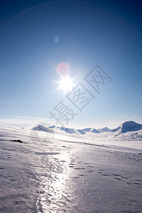 冬冬山冒险蓝色旅行旅游冻结气候风景环境地形场景图片