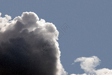 阵雨天空图片