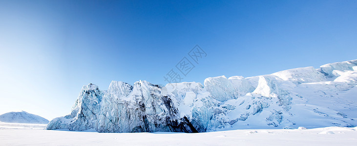 冰川暴风雪环境气候全景场景旅行蓝色海岸旅游风景图片