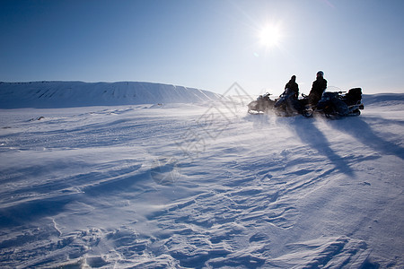 冬季山旅行图片
