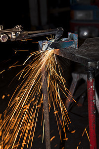 烟火钢铁火焰安全灰尘工作工作台工业夹钳金属地点图片