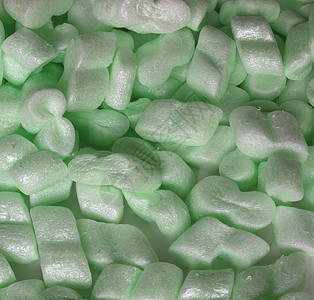 聚苯乙烯珠塑料包装珠子材料绿色绝缘商业白色图片