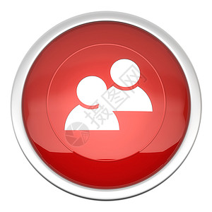 博客图标共同体红色反射互联网论坛圆圈邮件电脑网络按钮图片