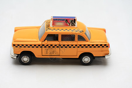 纽约黄色出租车玩具车图片