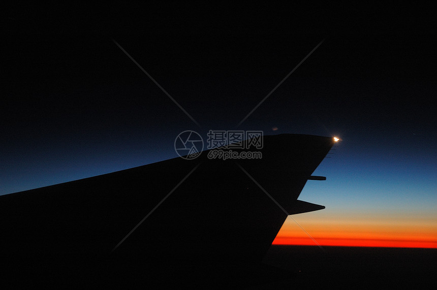 飞机机翼天空翅膀运输旅行航班天线图片