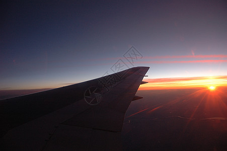 飞机机翼天空旅行天线航班翅膀运输图片