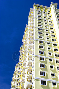 现代高频公寓建筑多层城市阳台家园房屋窗户住房摩天大楼住宅图片