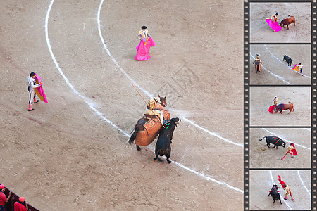 公牛交火 这是世界上最有争议的事件之一文化斗牛场竞技场娱乐斗争运动吸引力旅游首都戒指图片