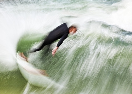 冲浪器海浪运动旅行活力木板冲浪海洋管子娱乐热带图片