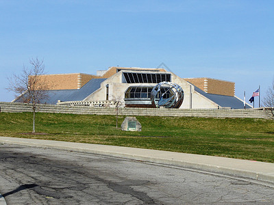 明尼丝塔蒙西文化雕塑博物馆中心背景图片