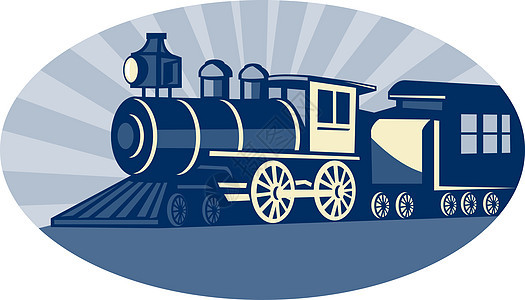 蒸汽火车或机车图片
