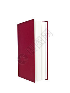 空白红书学习百科文学手册教育颜色出版物教科书小说平装背景图片