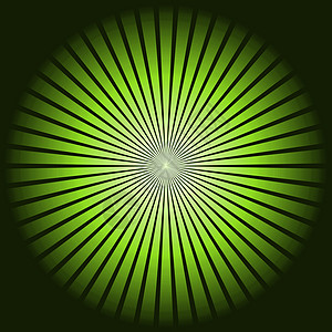 绿星墙纸条纹射线耀斑艺术绿色绘画插图黑色图片