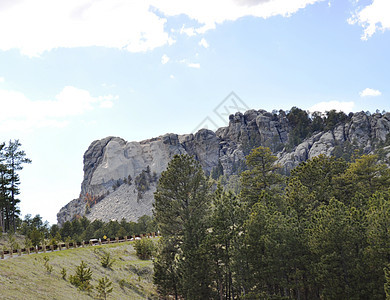 南达科他州拉什莫尔山雕像雕塑纪念碑国家岩石公吨图片