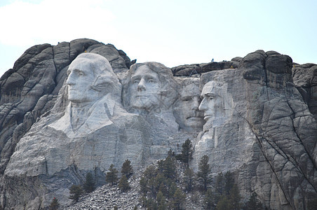 南达科他州拉什莫尔山纪念碑公吨国家雕塑雕像岩石图片