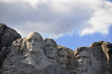 南达科他州拉什莫尔山纪念碑公吨国家雕像岩石雕塑图片