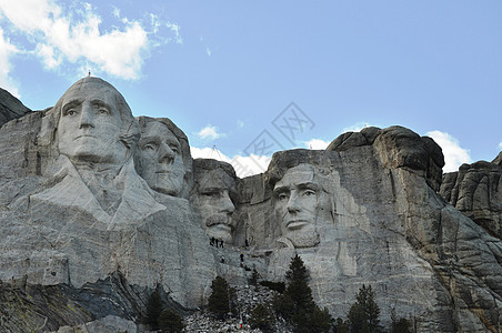 南达科他州拉什莫尔山纪念碑雕塑国家雕像公吨岩石图片