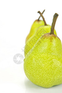 梨绿色蔬菜水果食物杂货食品饮食白色图片