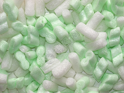 聚苯乙烯珠包装塑料白色绿色绝缘材料商业珠子图片