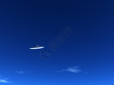 UFO 乌弗果航班工艺外星人飞碟骗局金属航空飞行车辆蓝色图片