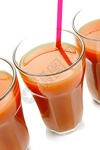 番茄汁食物饮料概念果汁食品白色水果背景图片