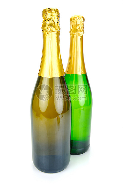 香槟火花白色庆典派对瓶子瓶装饮料图片