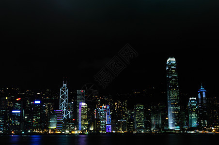 香港金融风景市中心天际码头建造建筑摩天大楼商业房子图片