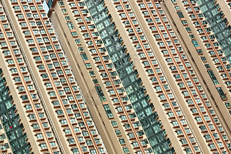 拥挤的公寓街区窗户建筑住房建筑学阳台住宅投资城市生活房屋图片