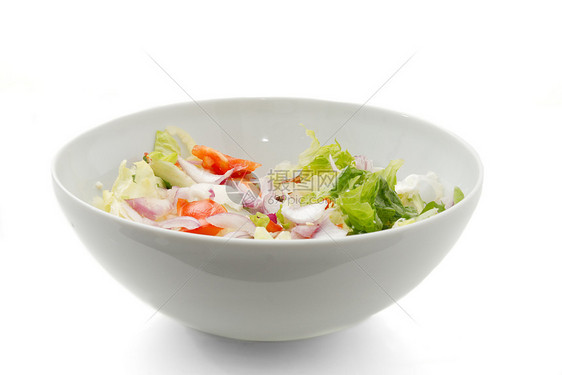 沙拉盘子食物厨房餐饮杂货店美食产品白色绿色饮食图片