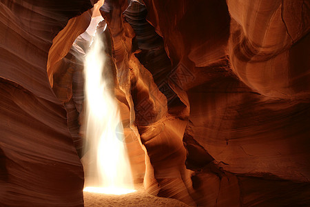 蚂蚁峡谷沙漠洞穴羚羊阳光太阳旅行红色砂岩黄色游客图片