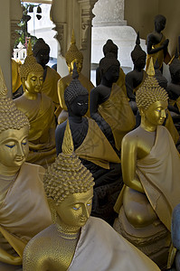 佛旅行寺庙崇拜雕像瑜伽金子沉思宗教艺术古董图片