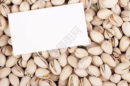 坚果开心果营养植物群植物学食物添加剂棕色卡片图片