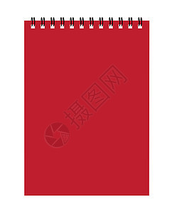 笔记本设计红封面图片