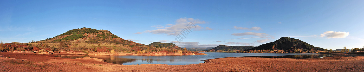 萨拉古湖空白假期场地旅行旅游红色池塘迷笛爬坡海滩图片