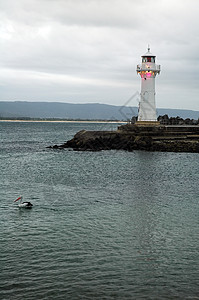 海岸海岸警卫队支撑海滩港口旅行岩石海岸航海船舶灯塔安全图片