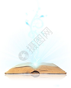 白白开放书魔法拼写智力出版物智慧宗教阳光遗嘱阅读圣经手稿图片