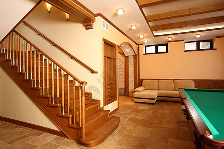 阶梯木地板财产窗户住宅地面房间棕色公寓灯光房子图片