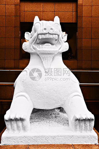 狮子雕刻力量传统艺术博物馆雕塑石头警卫雕像目的地旅行图片