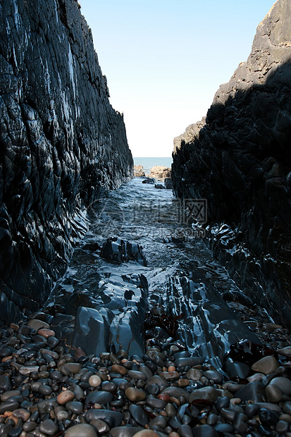 石块岩峡谷图片