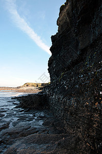 岩石海岸海滩避难所地平线波浪精神海洋悬崖自由石头平衡图片