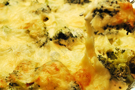 奶酪加花椰菜厨房食物背景图片